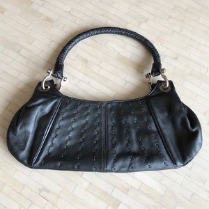 VIA SPIGA Gray Leather Small Purse LIKE NEW